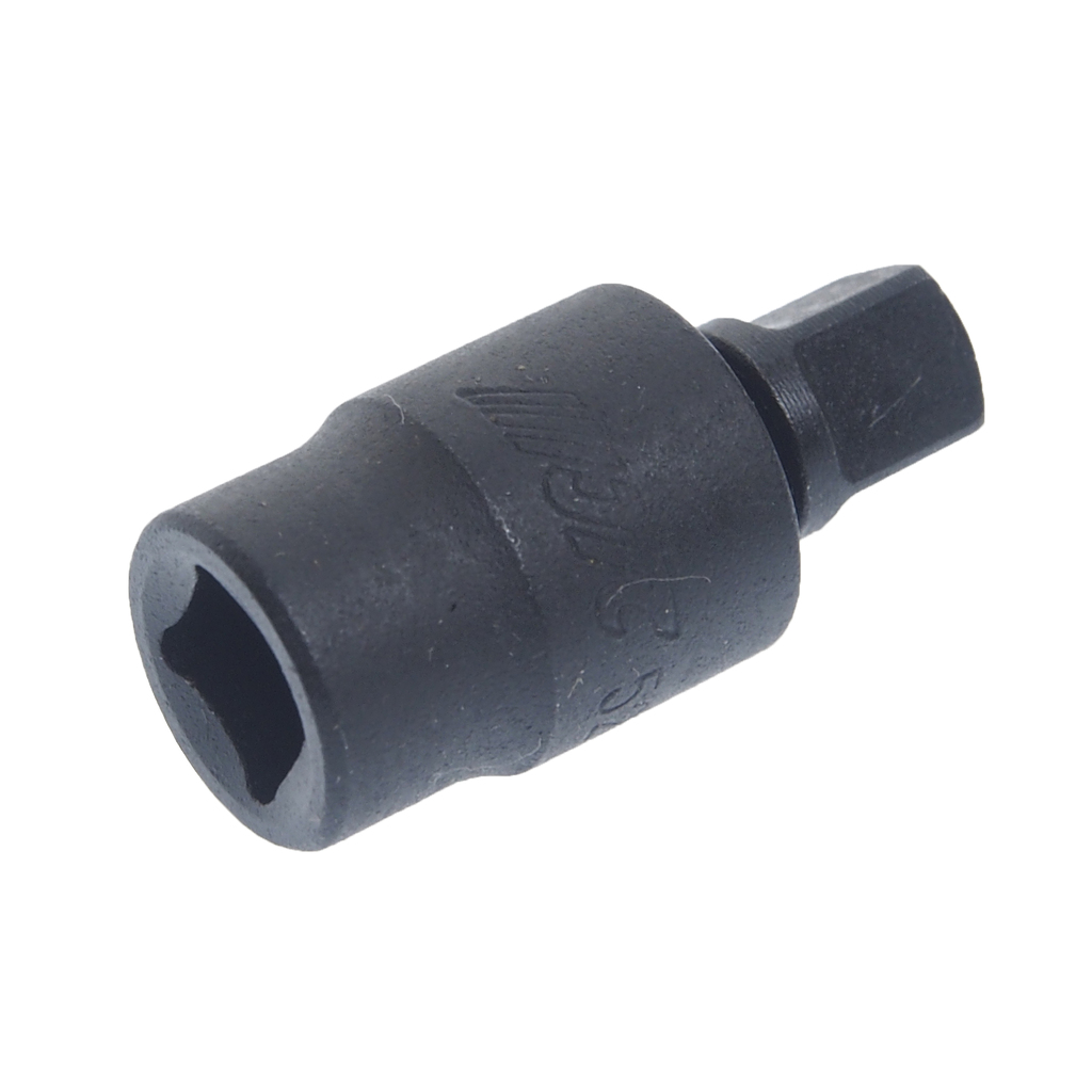 JTC-5217 - Переходник ключа карданный 1/4" d=14мм L=30мм (тип C) ударный JTC - 
Изготовлен из высококачественной хром-молибденовой стали.
Специальная конструкция с фиксирующим шариком.
Размер: 1/4"
Диаметр: 14 мм.
Длина: 30 мм.
Тип: #A

