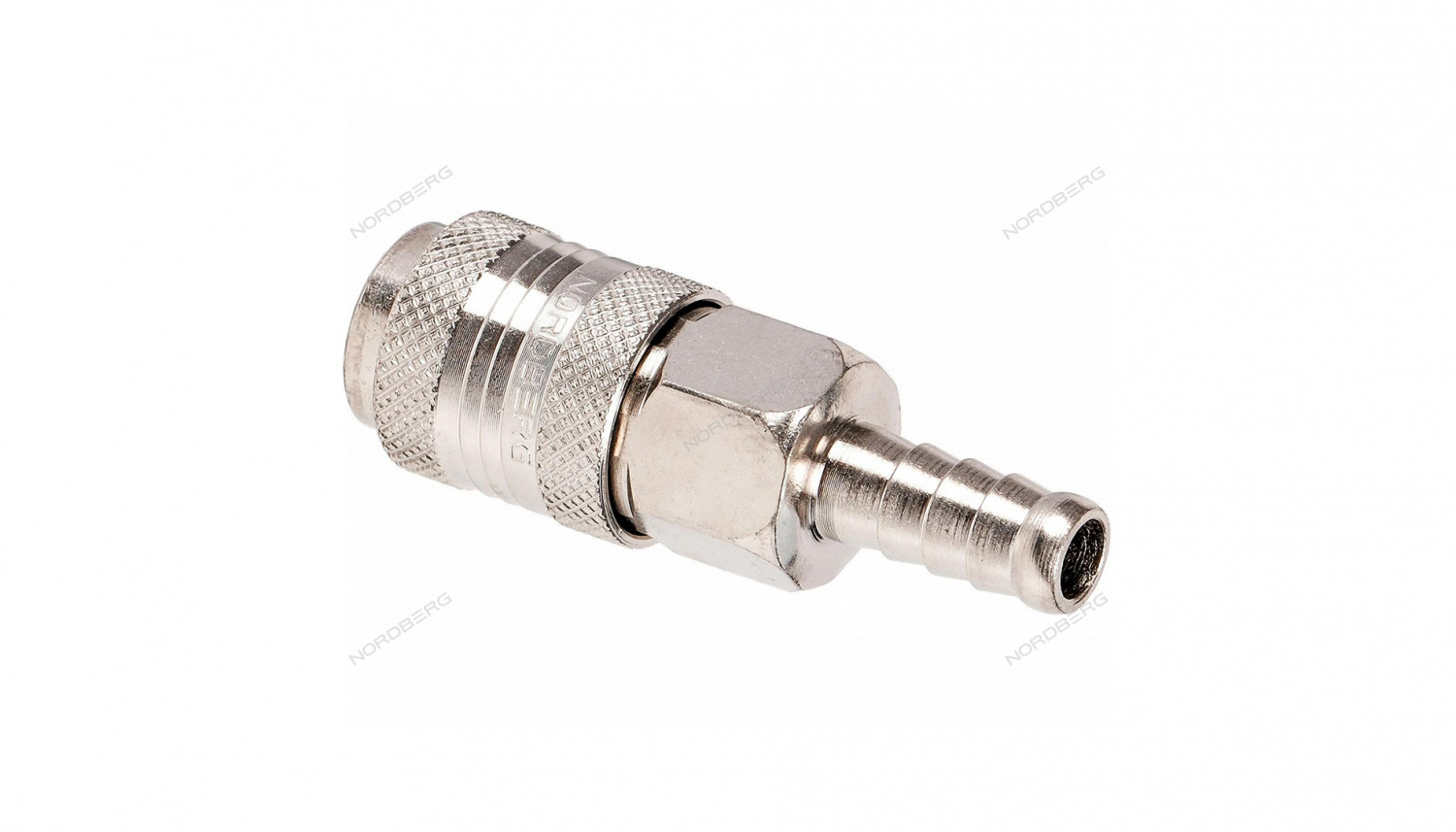 Разъем "мама" быстросъемный - елочка диам. 10 мм NORDBERG NPF10S