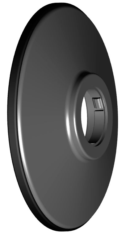 Прижимная пластиковая чашка большая HAWEKA 190008021