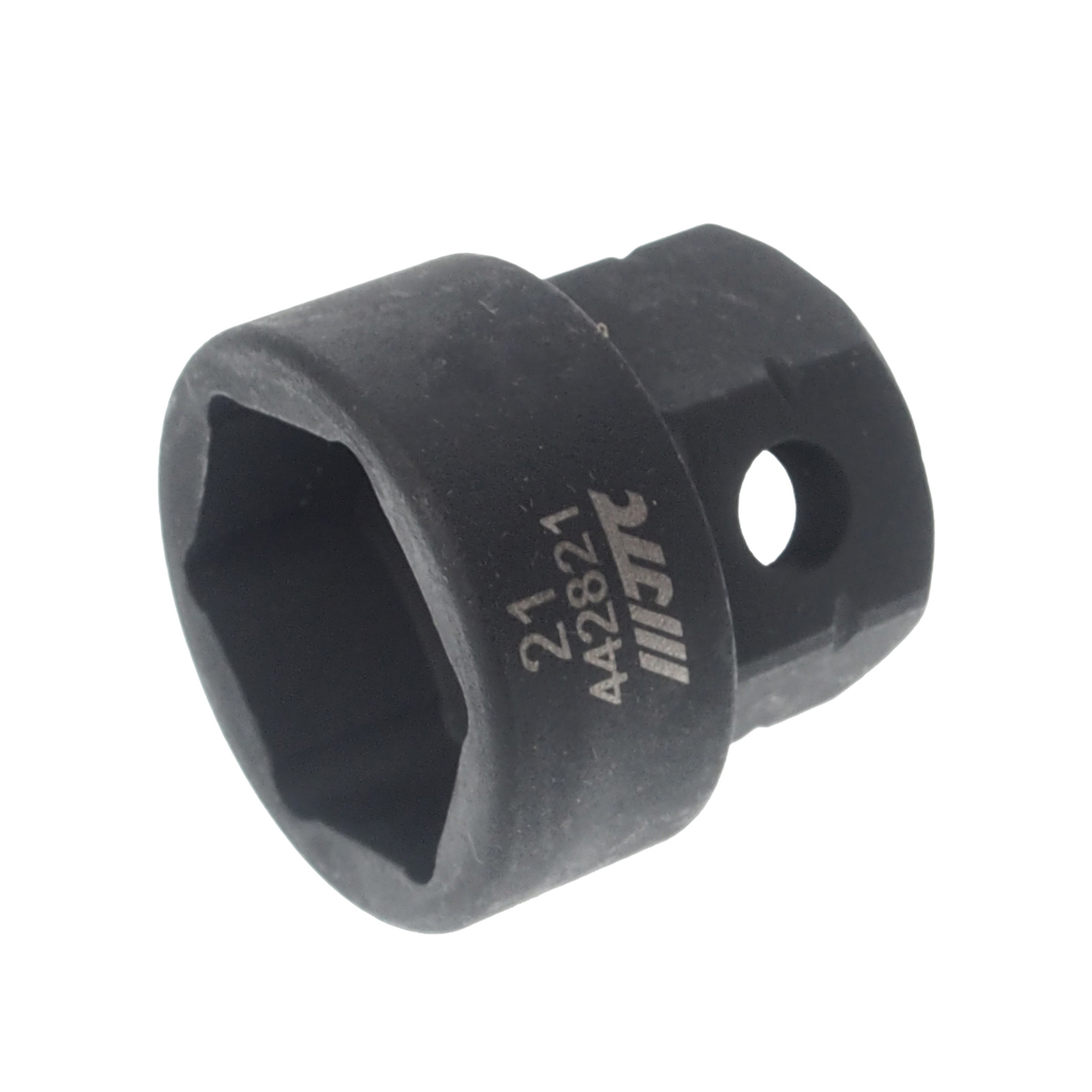 JTC-442821 - Головка торцевая 1/2" 21мм ударная мини L=28мм JTC - 
Изготовлены из высококачественной хромомолибденовой стали.
6 граней, метрический размер.



S: 21
А: 22
С: 32
L: 28


