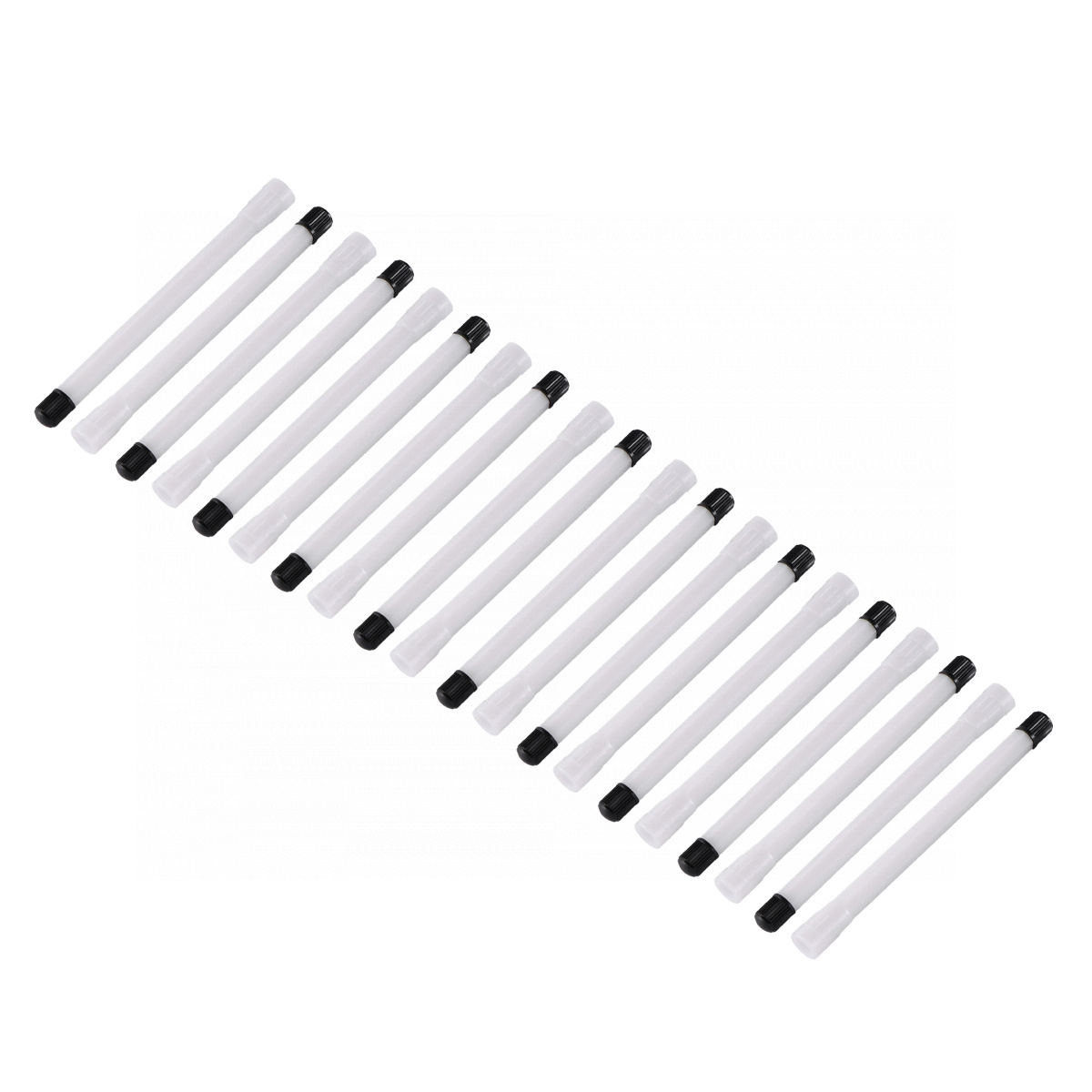 Удлинитель вентиля пластиковый, прямой, белый, L=125 мм, 20 шт. NORDBERG VE125R