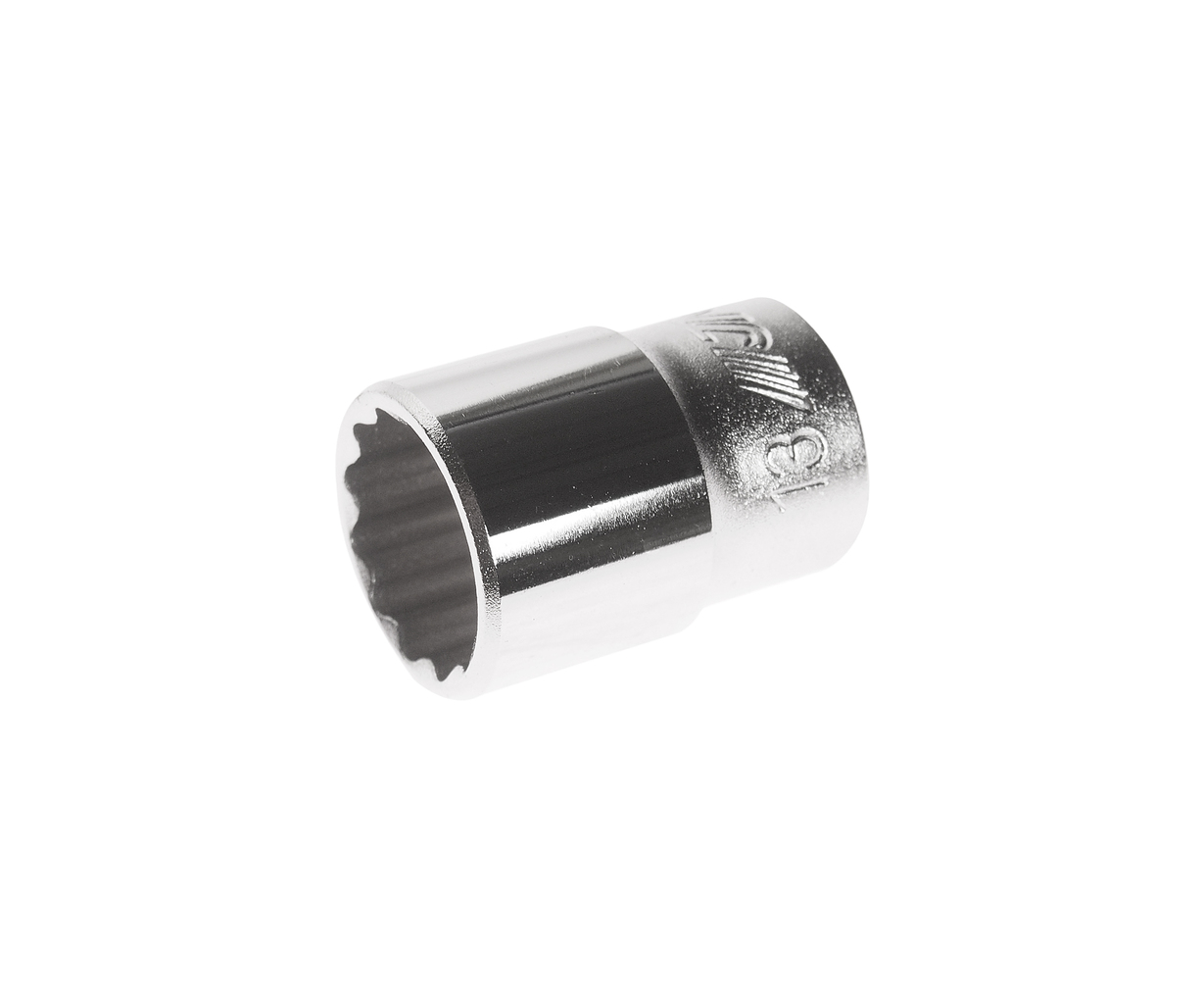 JTC-22613 - Головка торцевая 1/4" 13мм 12-ти гранная L=25мм JTC - 
12 граней, метрический размер.
Диаметр: 13 мм., ширина - 17.9 мм.
Общая длина: 25 мм.
Размер: 1/4” Dr.
Изготовлена из закаленной хром-ванадиевой стали.
Количество в оптовой упаковке: