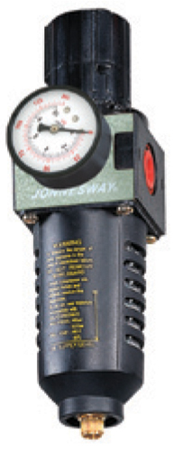 JAZ-6715 Фильтр-сепаратор с регулятором давления для пневматического инструмента 3/8"