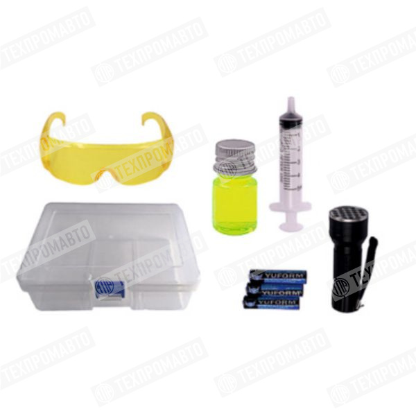 Набор для определения утечек в системе A/C автомобиля