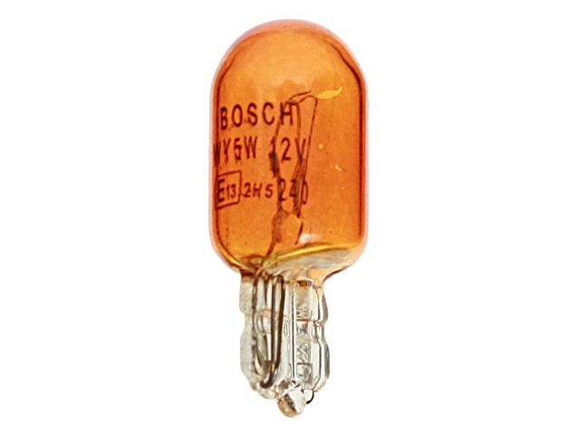Автолампа WY5W (W2.1*9.5d) YELLOW ECO 12V BOSCH /10