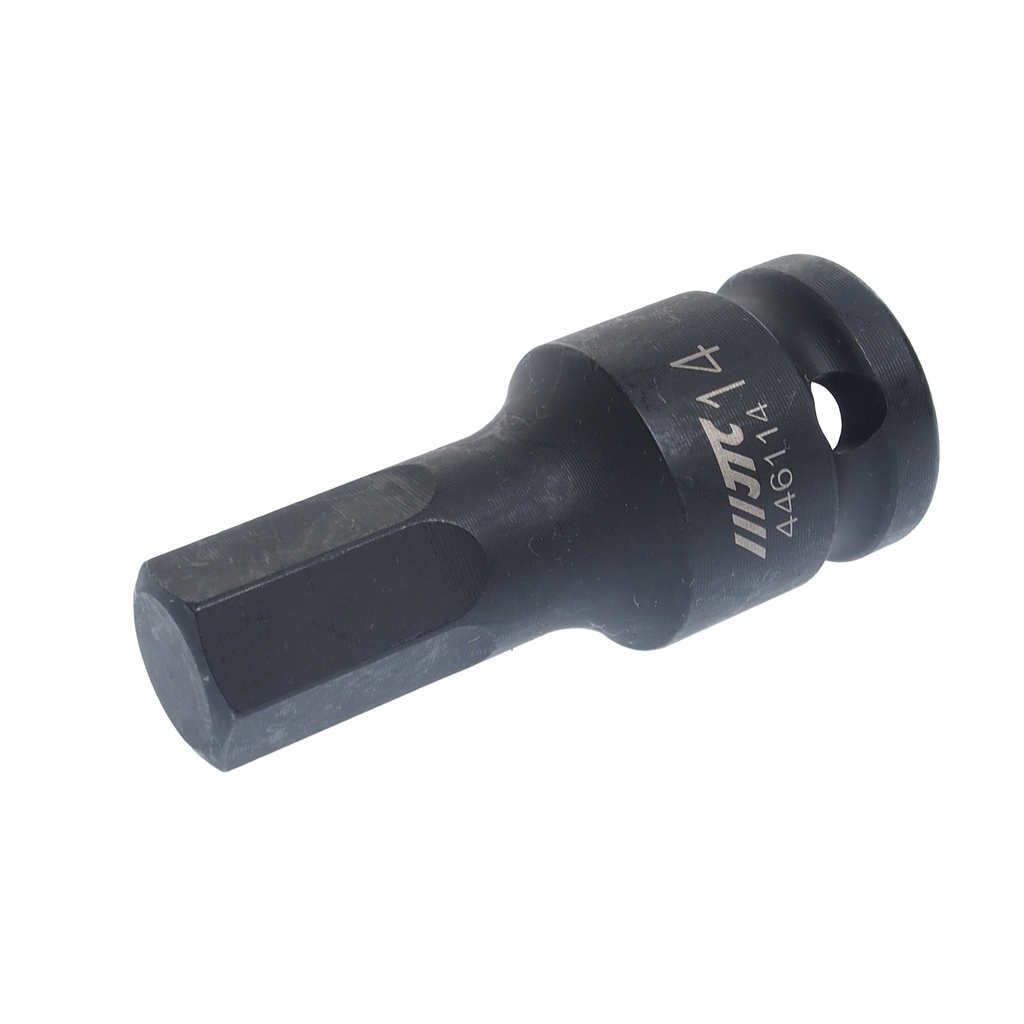 JTC-446114 - Бита-головка 1/2" HEX H14х25мм ударная L=60мм JTC - 
Материал: SNCM 8660, под ключ 1/2".
Тип: H-14.
Диаметр: 25 мм.
Длина: 60 мм.
