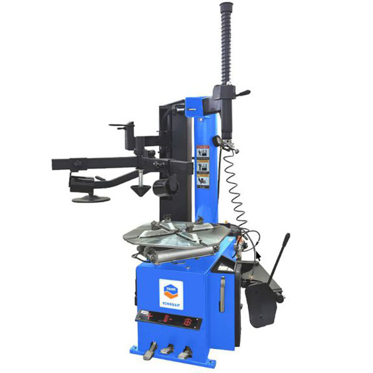 ТЕМП TC9551IT Станок шиномонтажный полуавтоматический с "третьей рукой" и взрывной накачкой, 10-24", 380 В