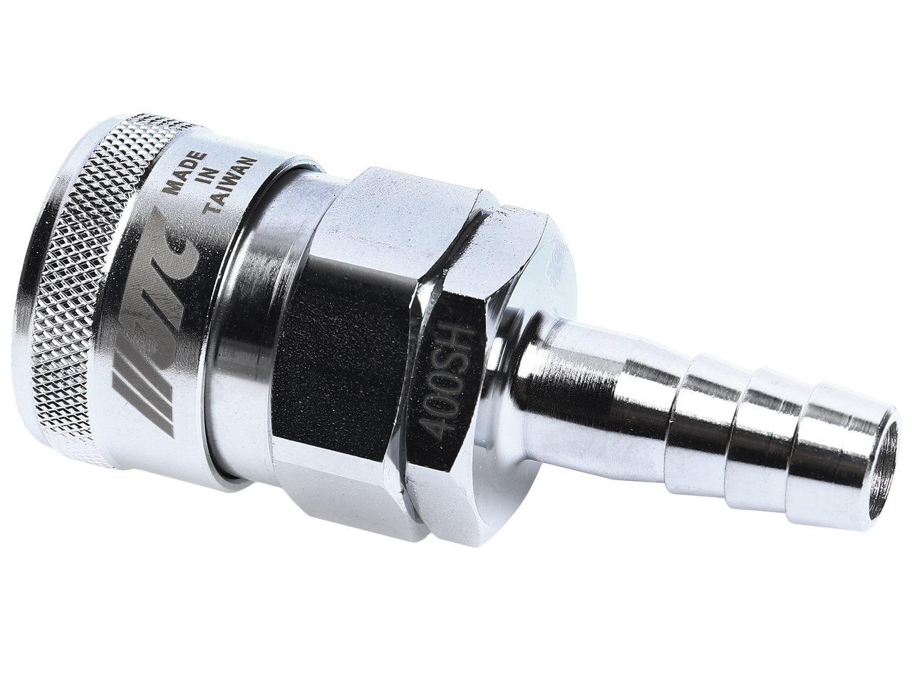 JTC-400SHA - Переходник для компрессора 1/2" быстросъемный внутренняя резьба елочка JTC - 
Материал: сталь
Износостойкость: закаленные детали обеспечивают долговечность
Тестирование: клапан прошел 100 000 испытаний на соединение
Рабочее давление: до 1