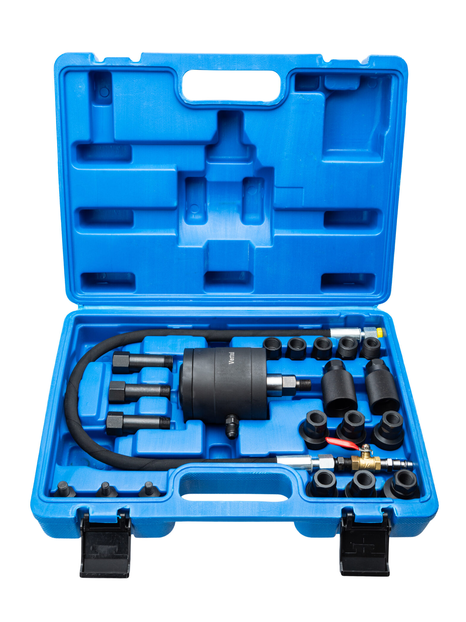 Съемник дизельных форсунок пневматический, 19 адаптеров VR50319