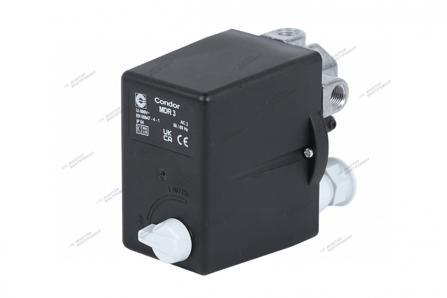 Реле давления MDR3/16 3х1/4F+1х3/8F, 20 А, 380 В CONDOR 4996162073