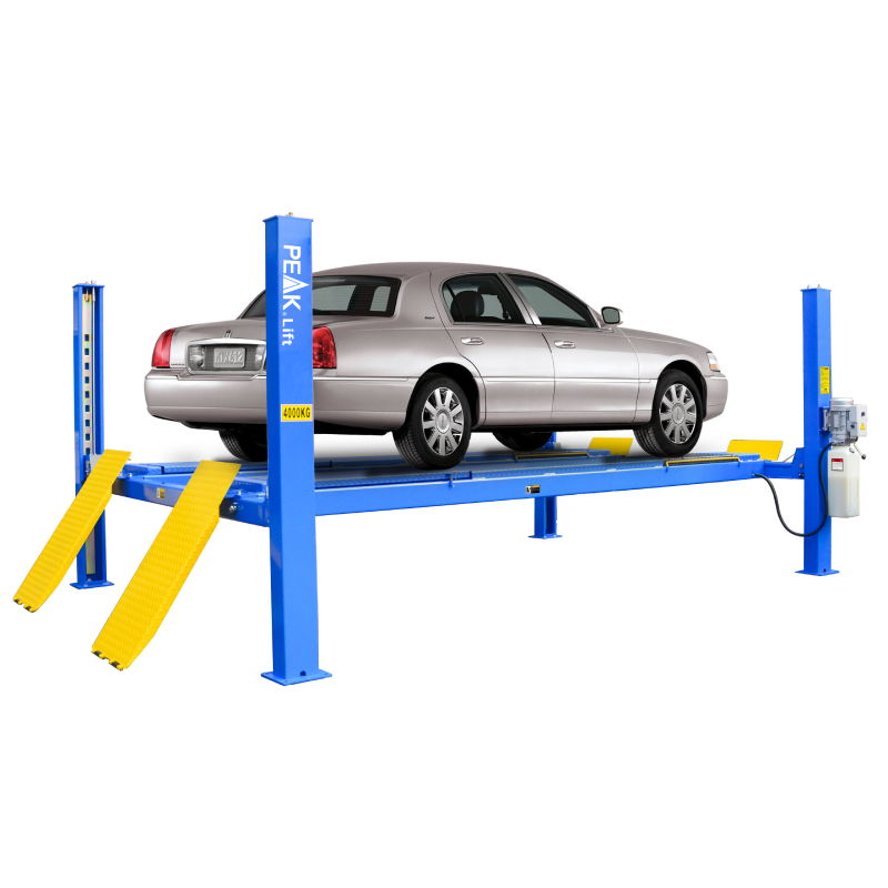 A440AH (KHL-4000A) Подъемник четырехстоечный, 4 тонны, под 3D сход-развал (Серый)