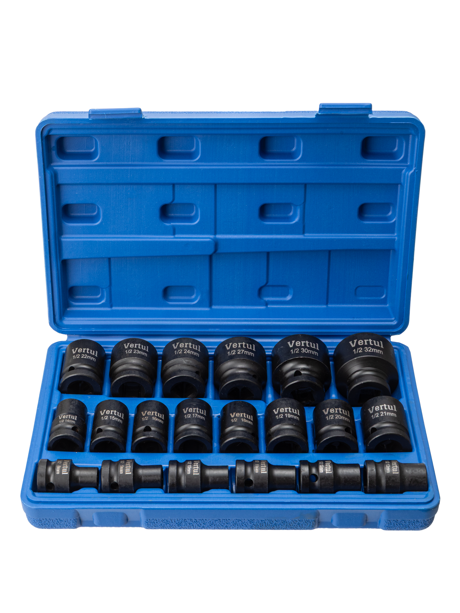 Набор ударных головок 1/2″ 20 пр. 8-32 мм VR83020