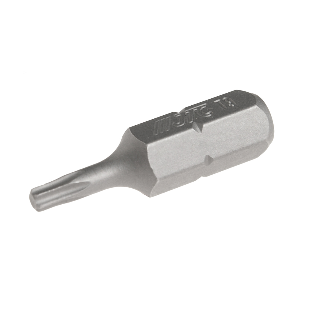 JTC-1132509 - Бита TORX Т9х25мм 1/4" DR JTC - 
Размер: Т9 х 25 мм.
Квадрат: 1/4" DR.
Материал: S2 сталь.
Тип: TORX.
