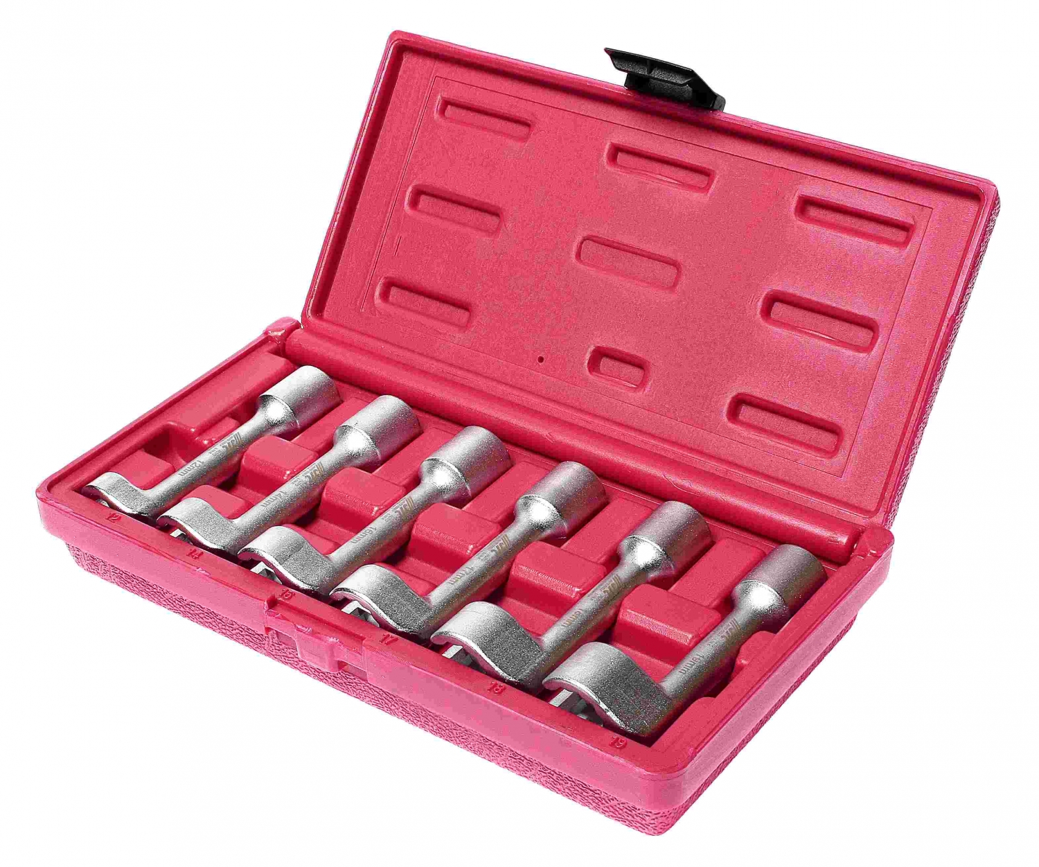 НАБОР КЛЮЧЕЙ JTC-4757 разрезных L-образных 12-19мм, 6шт