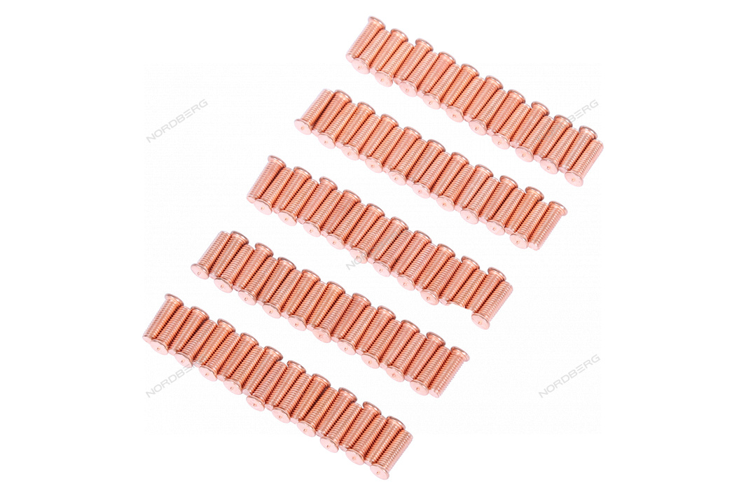Болт омедненный для сварки, M5х16, 100 шт. NORDBERG F016(M5)