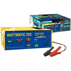 024847 WATTmatic 150 - Зарядное устройство для всех типов аккумуляторов: свинцовыце, жидким или гелевым электролитами, кривая WUoU 3-ступени, 20-150 А/час, 6/12 В