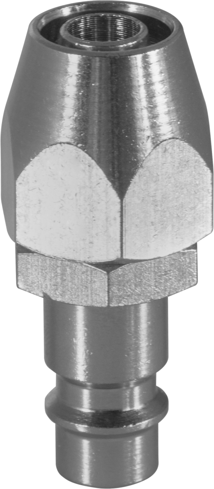 Штуцер для быстросъемных соединений, тип "ЕВРО", с установочной частью для шлангов 8х12 мм