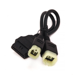 LNC-125 Диагностический кабель для мотоциклов Kawasaki 4+6 pin Launch LNC-125