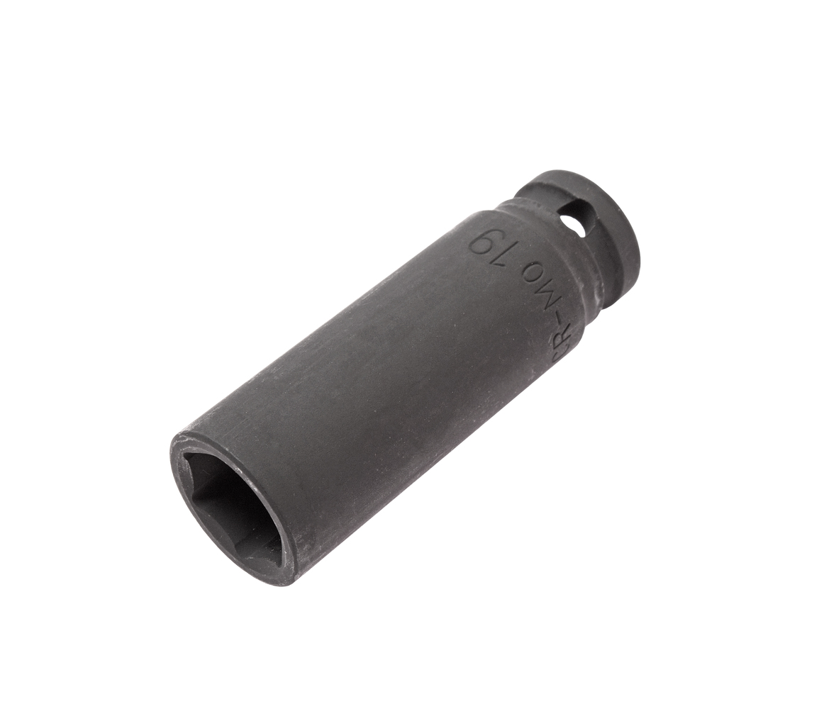 JTC-448219 - Головка торцевая 1/2" 19мм ударная глубокая L=82мм JTC - 
  6 граней, метрический размер. 
  Изготовлена из высококачественной хром-молибденовой стали. 
  Размер: 1/2"х19 мм.
  Общая длина: 82 мм. 
  Количество в оптовой упаковке: 1