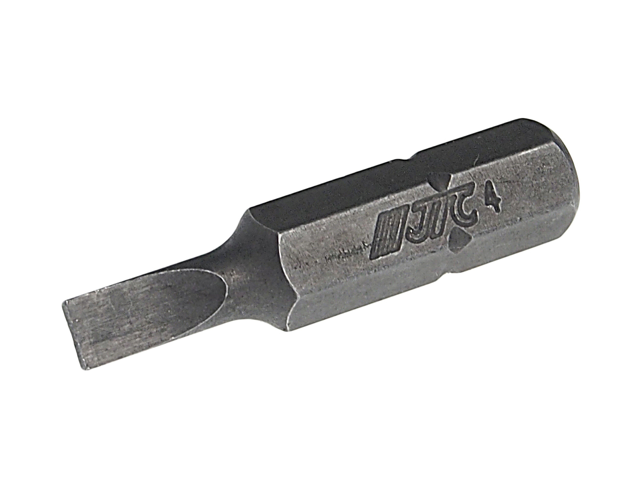 JTC-1123004 - Бита шлицевая DR 0.8х4х30мм 1/4" S2 JTC - 
Материал: S2.
Размер: 4.
Длина: 30 мм.
Количество шт. в упаковке: 10.
