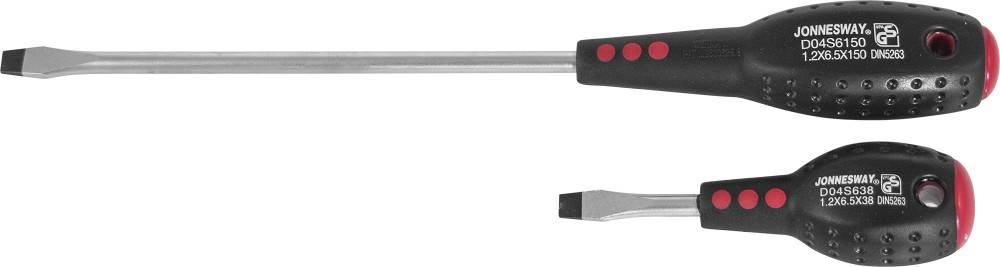D04S350 Отвертка стержневая шлицевая FULL STAR, SL3х50 мм