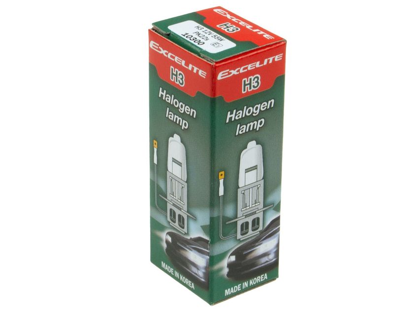 Автолампа H3 (55) PK22s STANDART 12V EXCELITE /1/10/100 NEW