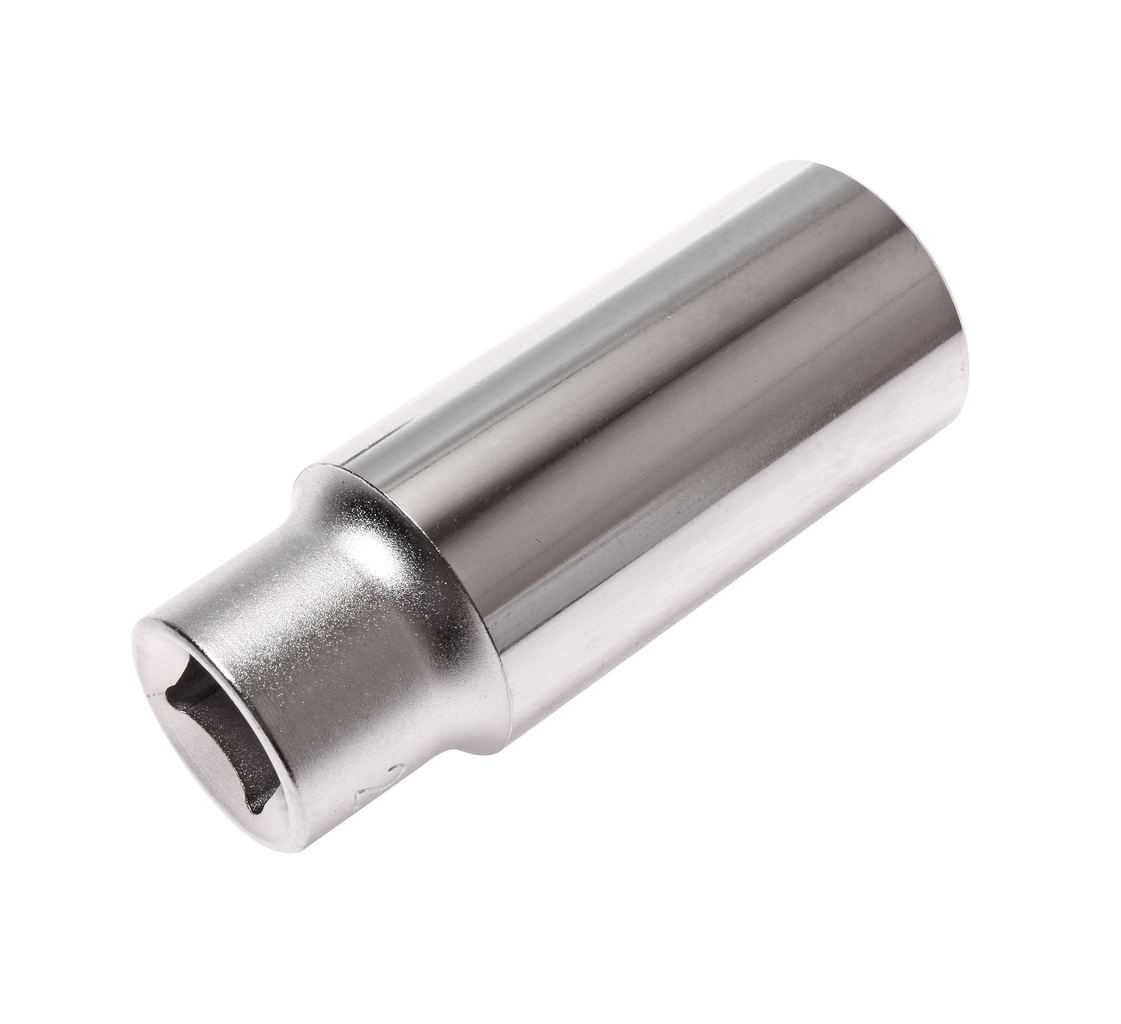 JTC-47621 - Головка торцевая 1/2" 21мм глубокая L=76мм JTC - 
  6 граней, метрический размер. 
  Изготовлена из закаленной хром-ванадиевой стали.   
  Размер: 1/2&rdquo;х21 мм.
  Общая длина: 76 мм.    
  Количество в оптовой упаковке: 10 шт. и 100 ш
