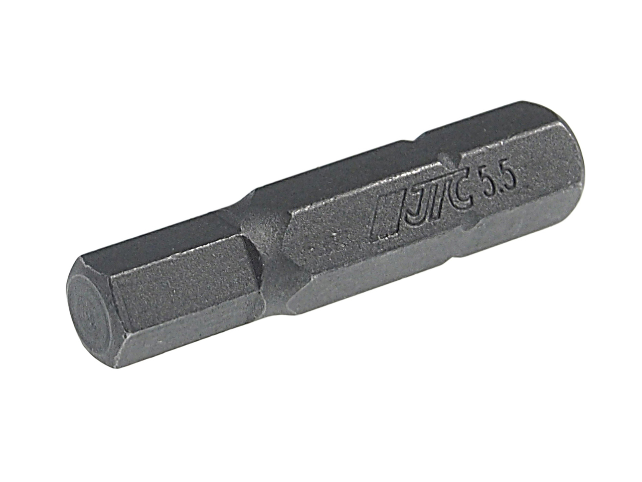 JTC-11530055 - Бита HEX H5.5х30мм 1/4" DR 6-ти гранная JTC - 
Материал: S2.
Размер: Н5.5.
Длина: 30 мм.
Количество шт. в упаковке: 10.
