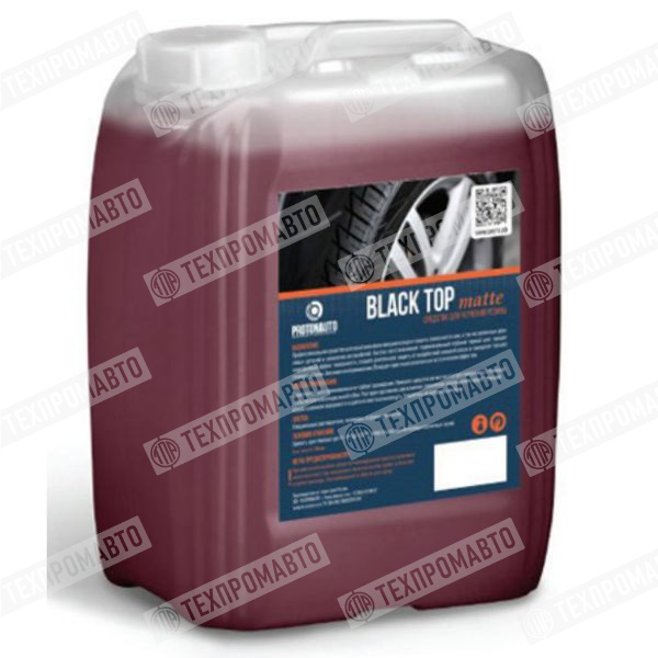 BLACK TOP MATT Средство для чернения резины 5л