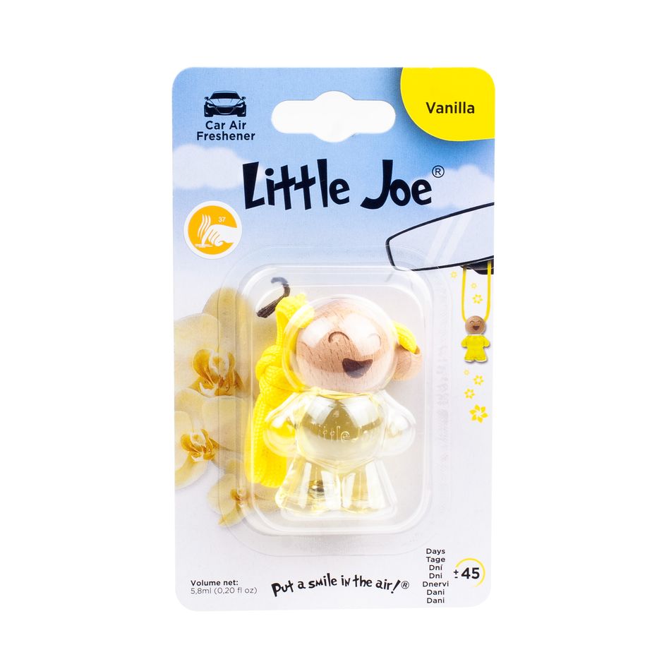 Ароматизатор воздуха BJ0101 Little Joe Bttle (Ваниль) флакон подвесной с деревянной крышкой 5,8мл Dr