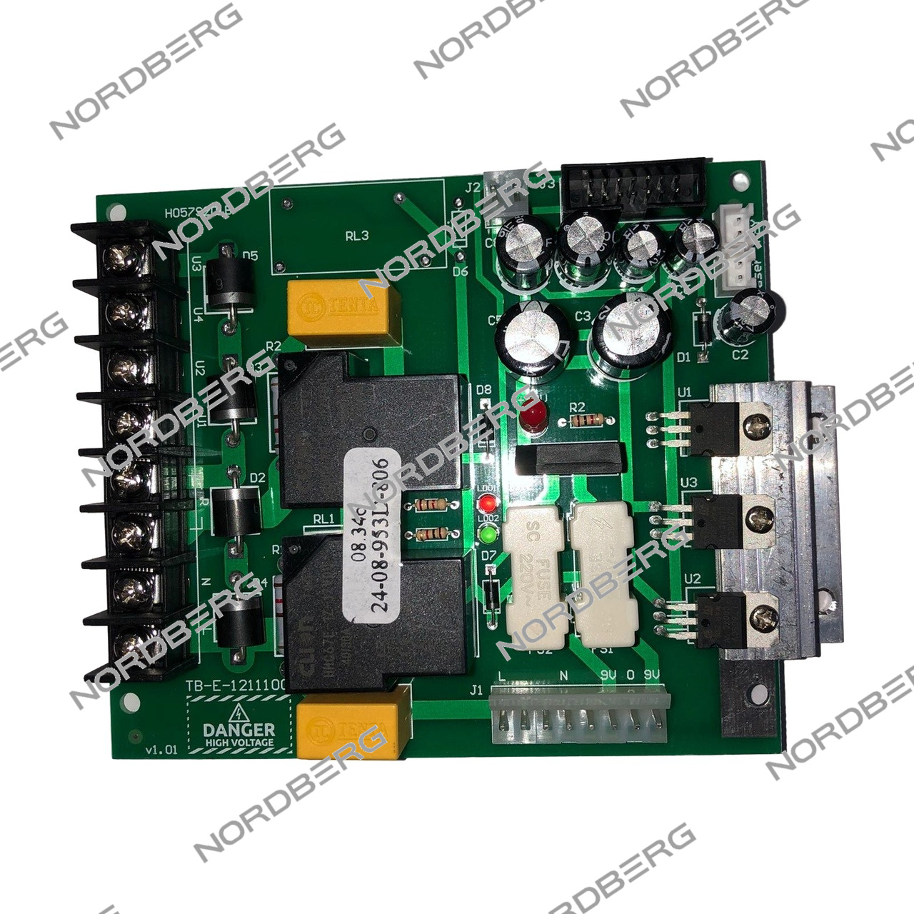 Плата питания для 4524E, 4524C NORDBERG TB-E-1211100
