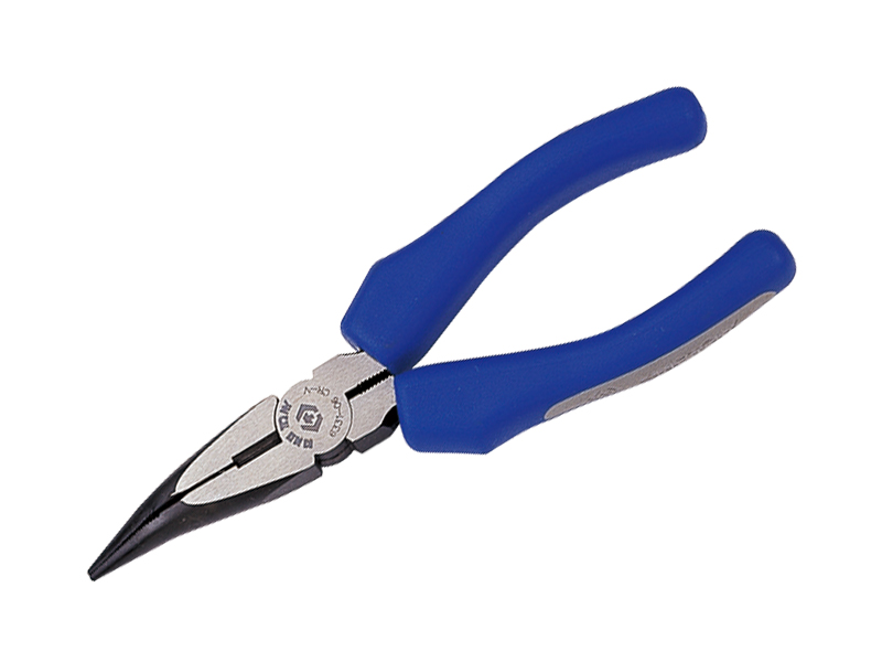Плоскогубцы тонконосые 160 мм, загнутые KING TONY 6331-06