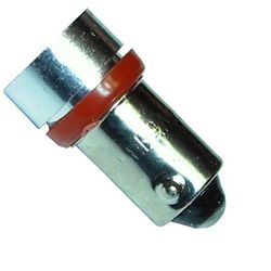 Автолампа T20W (BA9s) SMD LED+50% SUPER BRIGHT RED 60лм   12V MEGAPOWER /10 /100 /1000