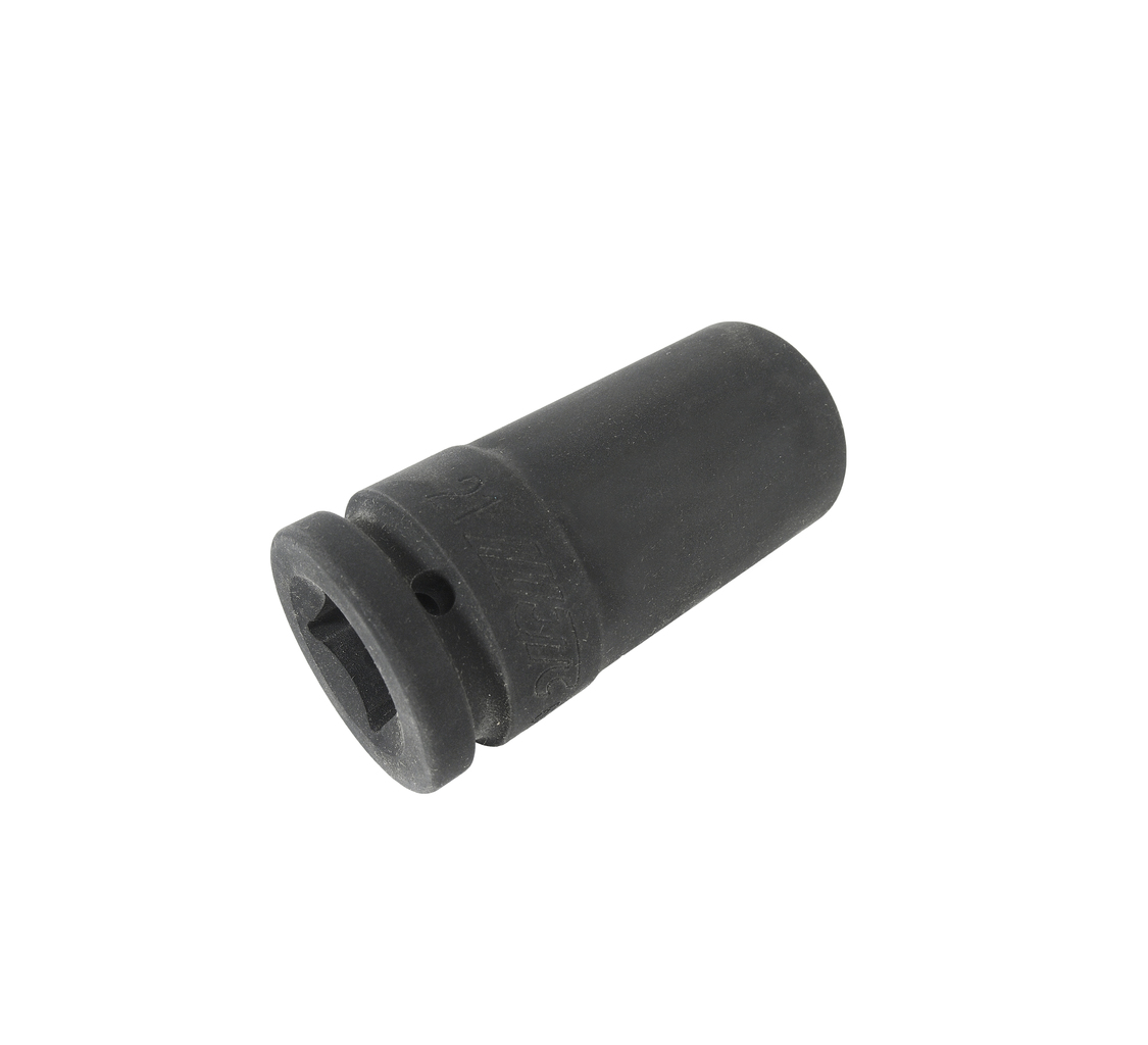 JTC-649121 - Головка торцевая 3/4" 21мм 4-х гранная (квадрат) ударная глубокая L=90мм JTC -  
Изготовлена из высококачественной хром-молибденовой стали.  
4 грани, метрический размер. 
Размер: 3/4"х21 мм. 
Длина: 90 мм 
Габаритные размеры: 90/44