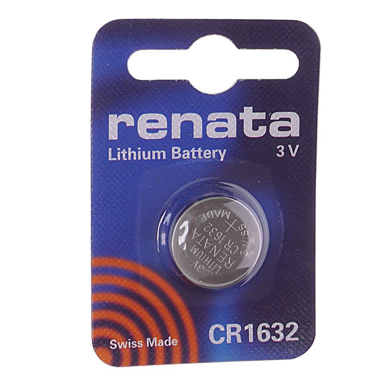 Элемент питания CR1632-BC1 LITHIUM таблетка (автобрелки) 3V RENATA /1/10