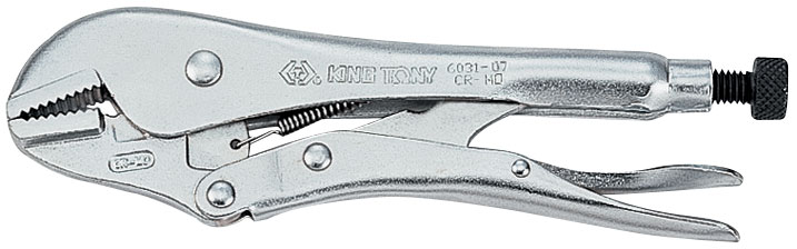 Зажим с фиксатором KING TONY 6031-07R