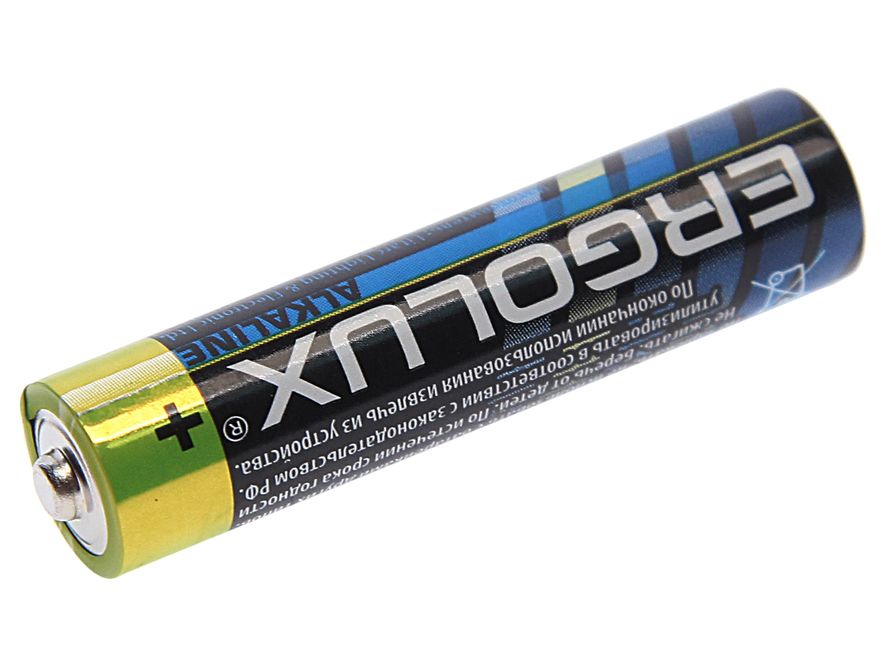 Элемент питания AAA: LR03-BC12 ALKALINE 1,5V ERGOLUX /12/960