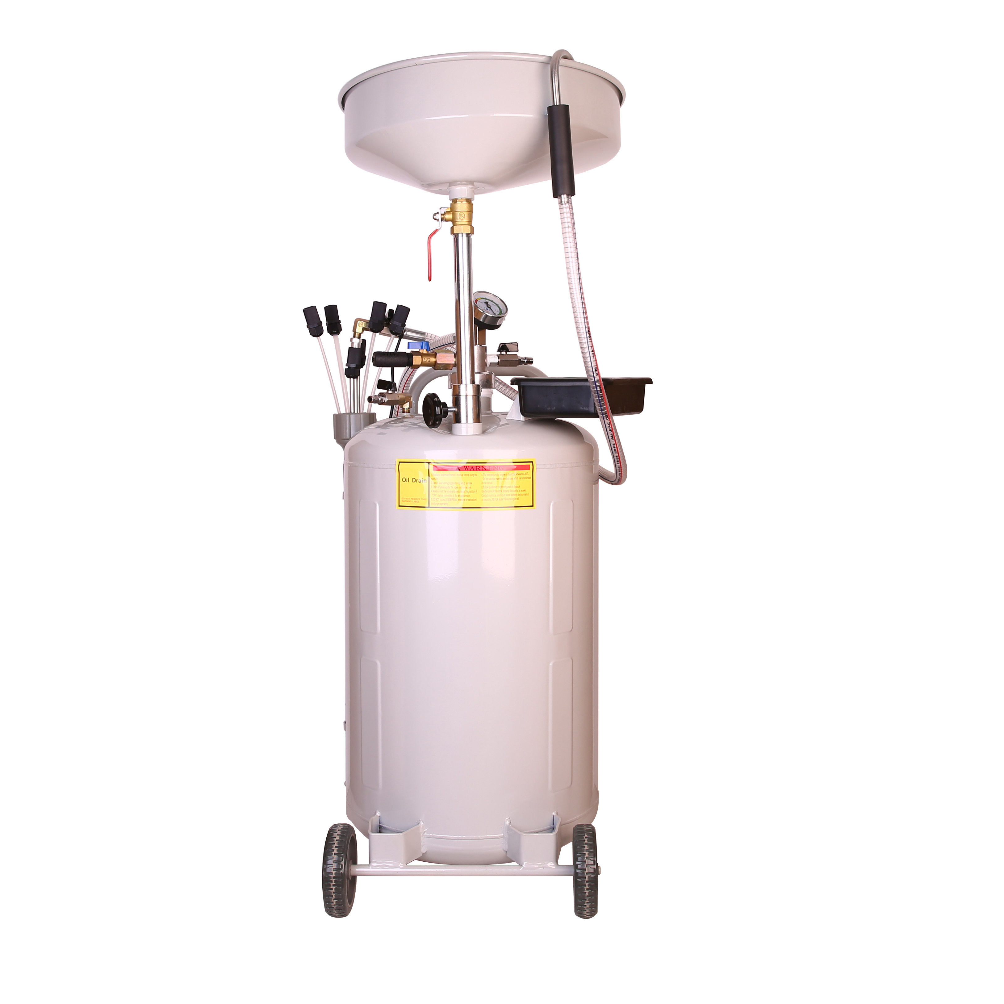 HW 6285 Вакуумная комбинированная установка для маслозамены через щупы со сливной воронкой