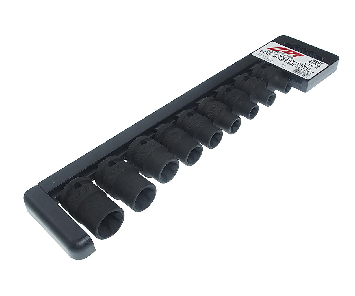 JTC-J409E - Набор головок торцевых 1/2" TORX Е10-Е24 ударных 9 предметов JTC -  