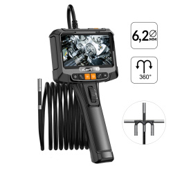 IC-VC8052W Видеоэндоскоп управляемый, экран 5", 2Мп, 1920x1080, 1м, 6.2мм, 360° iCartool IC-VC8052W