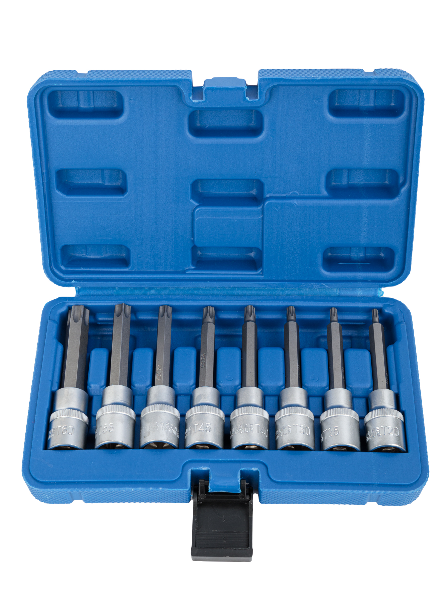 Набор головок со вставкой TORX 1/2″, длина 100 мм, 8 пр. VR50190