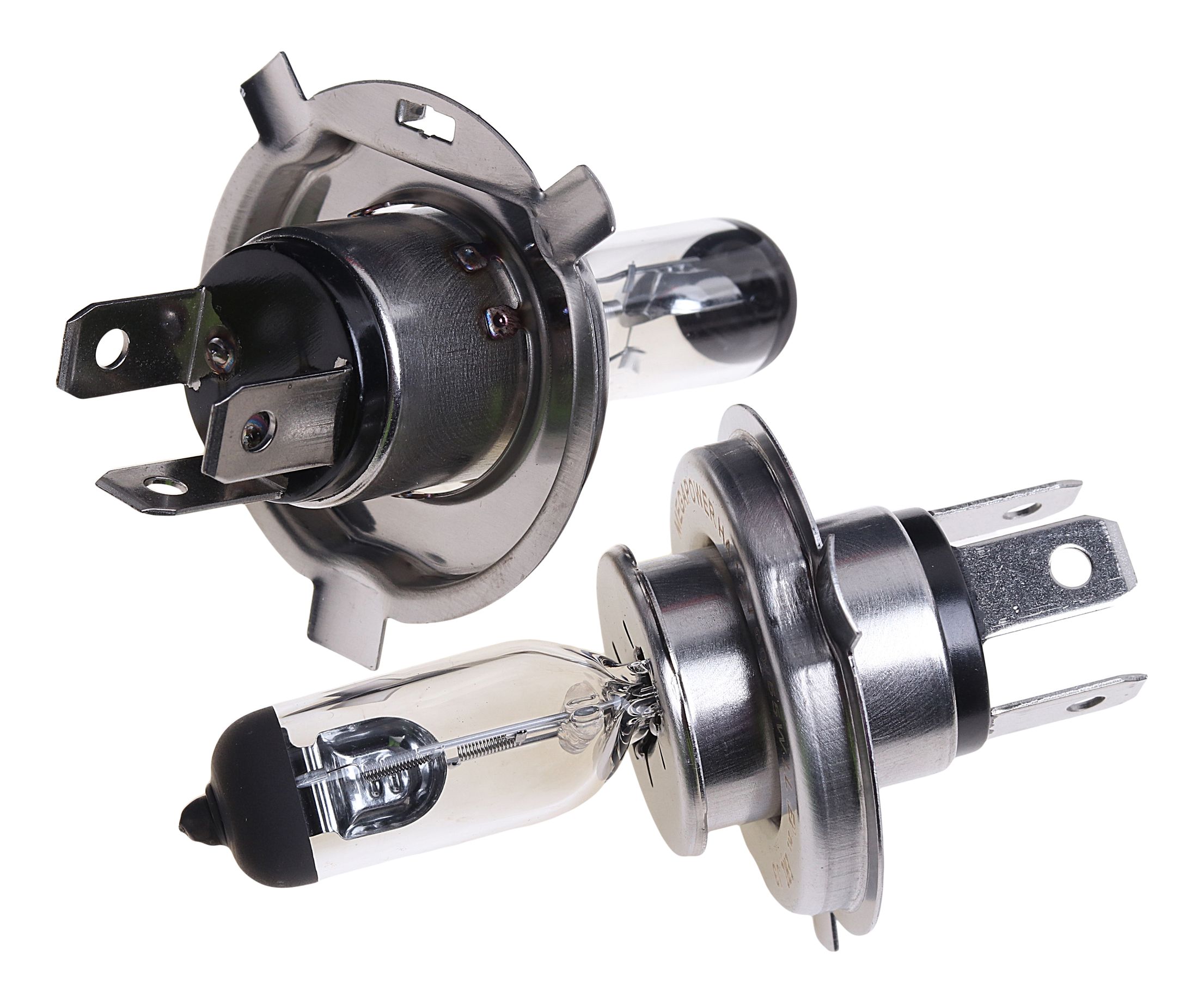 Автолампа H4 (60/55) P43t-38 LONG LIFE (бокс, 2шт) 12V MEGAPOWER /1/10