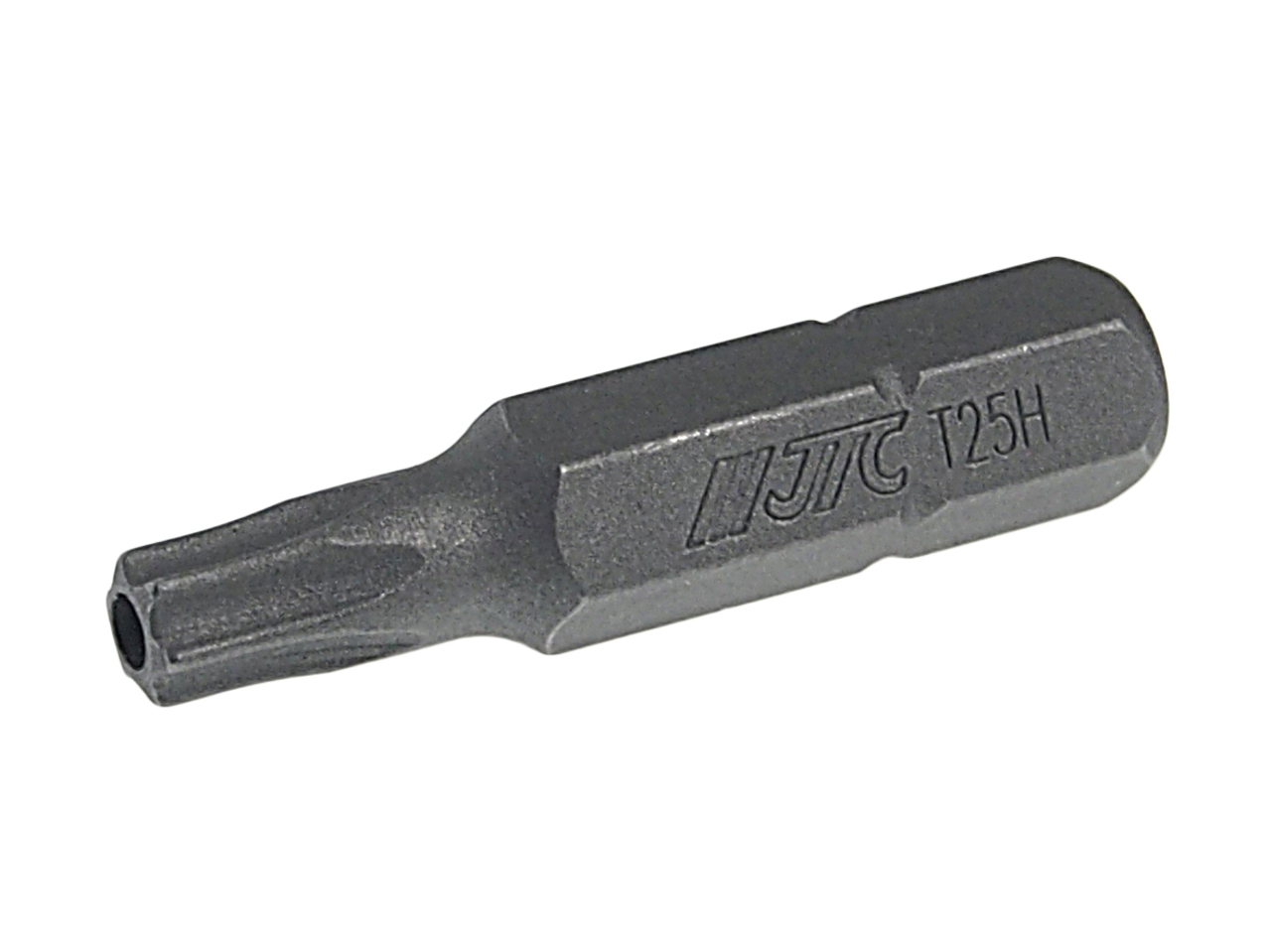 JTC-1143025 - Бита TORX Т25Hх30мм 1/4" DR JTC - 
Материал: S2.
Размер: T25H.
Длина: 30 мм.
Количество шт. в упаковке: 10.
