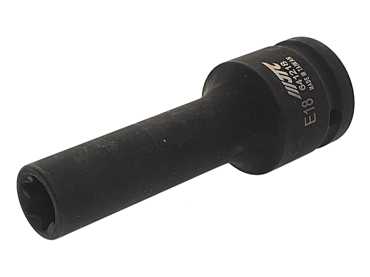 JTC-641218 - Головка торцевая 3/4" TORX E18 ударная глубокая L=110мм JTC - 
Материал: CR-MO.
3/4" DR.
Размер: E18.
Длина: 110 мм.
