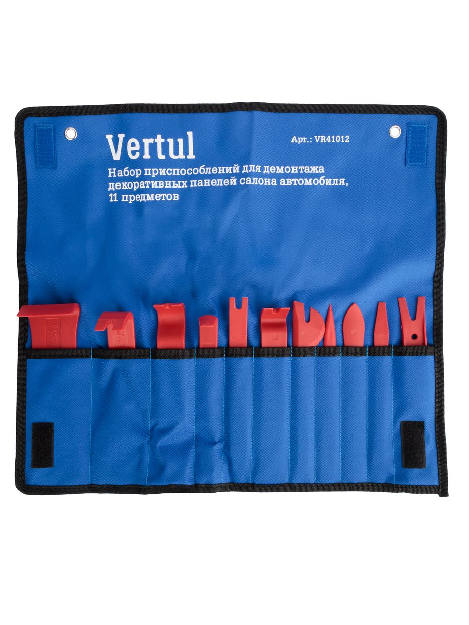 Набор съемников для демонтажа облицовочных панелей 11пр. VR41012