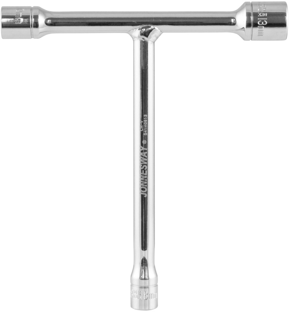 S41H0813 Ручка Т-образная 3-стороняя с торцевыми головками, 8,10,13 мм, L-130-140 мм