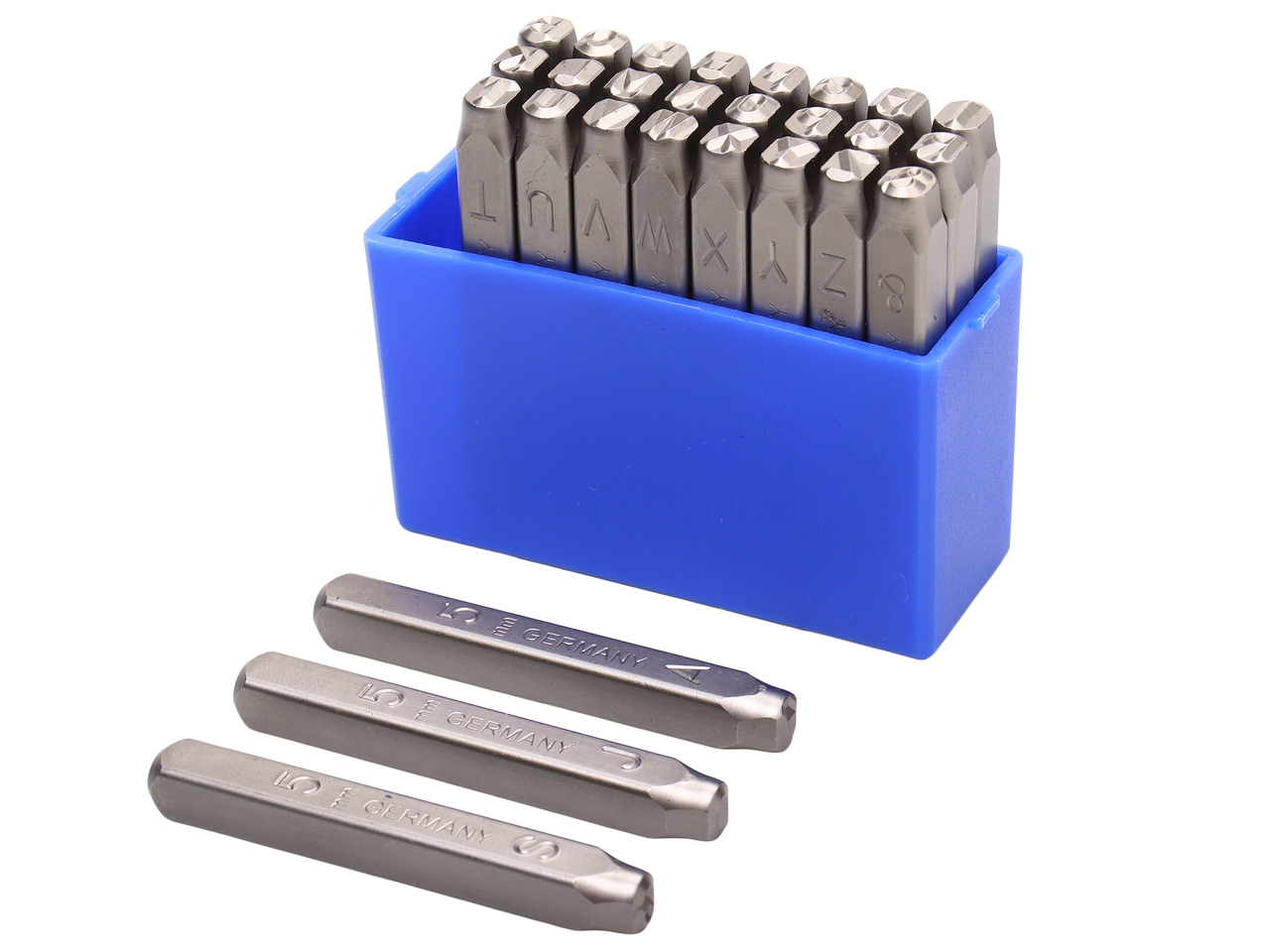 JTC-7247 - Клейма буквенные латиница 5мм (HRC 60+-2° DIN 1451) (старый артикул JTC-JW0914-5) JTC -  