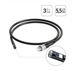 IC-VP116-3-5,5-2 Зонд для видеоэндоскопа iCartool IC-V116A/B/C, 2 камеры, 3м, 5.5 мм iCartool IC-VP116-3-5,5-2