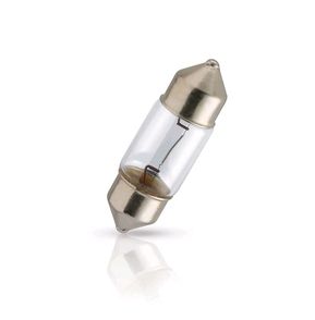 Автолампа C10W (SV8.5) 30мм LongLife EcoVision 12V PHILIPS /10/200