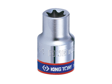 Торцевая головка KING TONY 237506M TORX E-стандарт 1/4" Е6